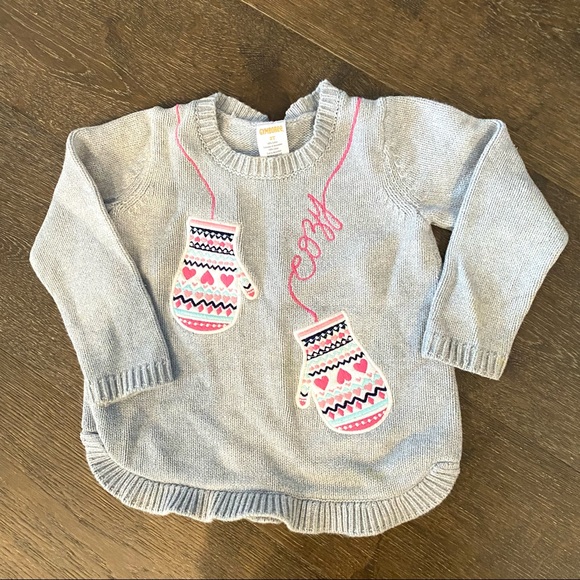 3/$20 Gymboree 100% cotton cozy knit sweater - Picture 2 of 4